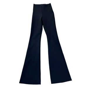 Commando Neoprene Flare Leggings Black Pull On Slimming High Rise